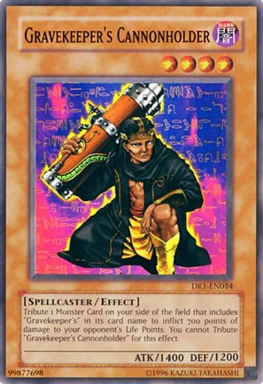 Gravekeepers Cannonholder Dark Revelation Volume 1 Yu-Gi-Oh! card