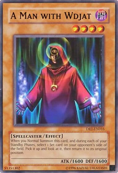 A Man with Wdjat Dark Revelation Volume 1 Yu-Gi-Oh! card
