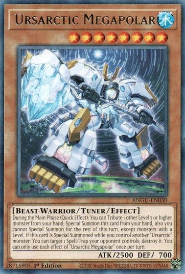 Ursarctic Megapolar Ancient Guardians Yu-Gi-Oh! card