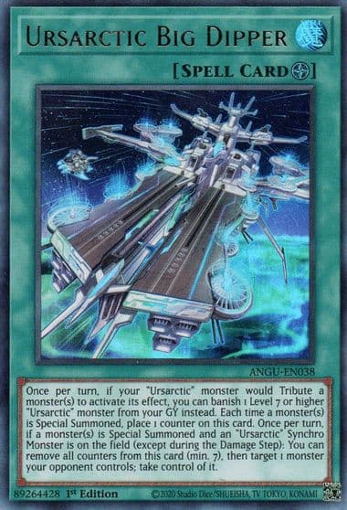 Ursarctic Big Dipper Ancient Guardians Yu-Gi-Oh! card