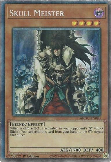 Skull Meister CR Ancient Guardians Yu-Gi-Oh! card