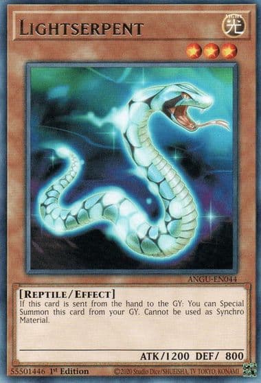 Lightserpent Ancient Guardians Yu-Gi-Oh! card