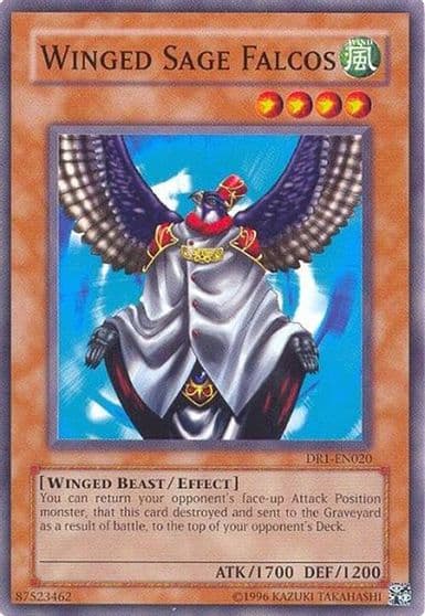 Winged Sage Falcos Dark Revelation Volume 1 Yu-Gi-Oh! card