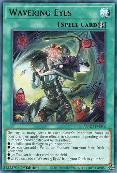 Wavering Eyes Ancient Guardians Yu-Gi-Oh! card