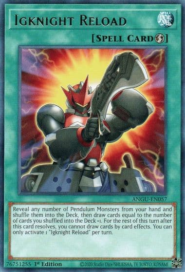 Igknight Reload Ancient Guardians Yu-Gi-Oh! card