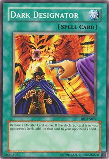 Dark Designator Dark Revelation Volume 1 Yu-Gi-Oh! card