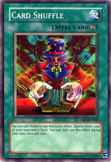 Card Shuffle Dark Revelation Volume 1 Yu-Gi-Oh! card