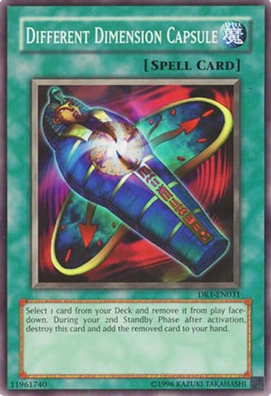 Different Dimension Capsule Dark Revelation Volume 1 Yu-Gi-Oh! card
