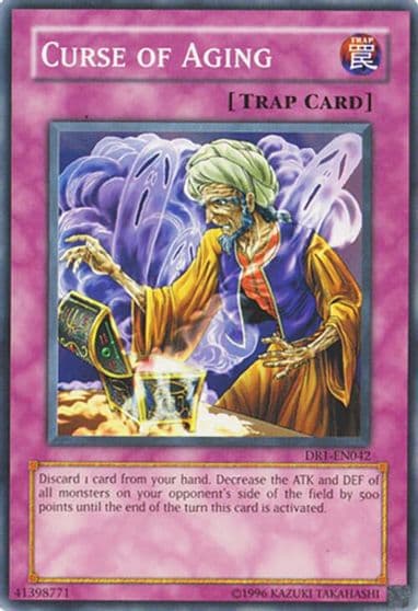 Curse of Aging Dark Revelation Volume 1 Yu-Gi-Oh! card