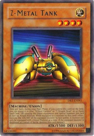 Z Metal Tank Dark Revelation Volume 1 Yu-Gi-Oh! card