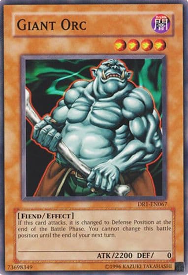 Giant Orc Dark Revelation Volume 1 Yu-Gi-Oh! card