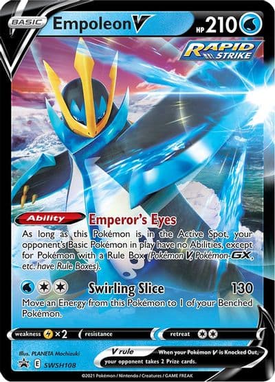 Empoleon V - SWSH108 SWSH: Sword & Shield Promo Cards Pokemon card