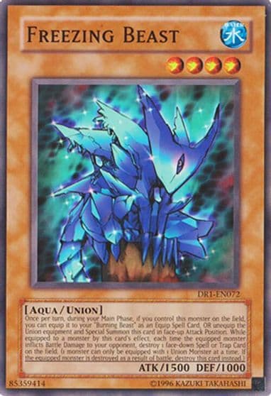 Freezing Beast Dark Revelation Volume 1 Yu-Gi-Oh! card