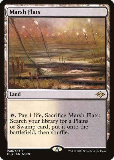 Marsh Flats Modern Horizons 2 Magic card
