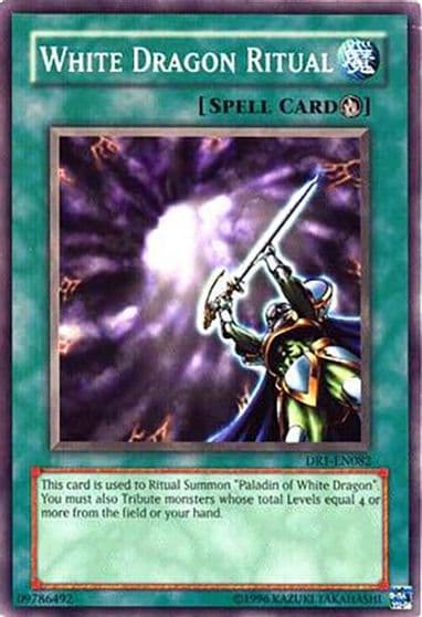 White Dragon Ritual Dark Revelation Volume 1 Yu-Gi-Oh! card