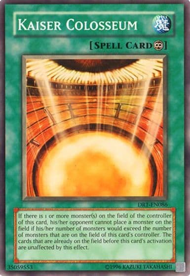 Kaiser Colosseum Dark Revelation Volume 1 Yu-Gi-Oh! card