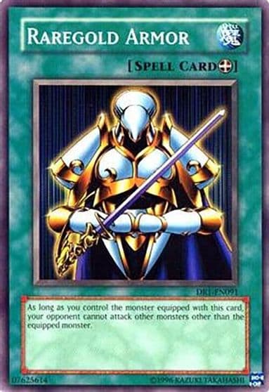 Raregold Armor Dark Revelation Volume 1 Yu-Gi-Oh! card