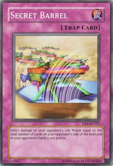 Secret Barrel Dark Revelation Volume 1 Yu-Gi-Oh! card