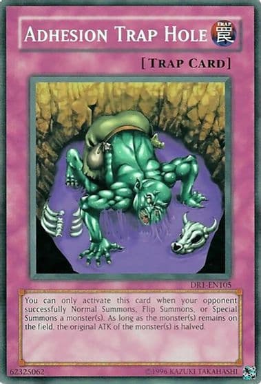 Adhesion Trap Hole Dark Revelation Volume 1 Yu-Gi-Oh! card