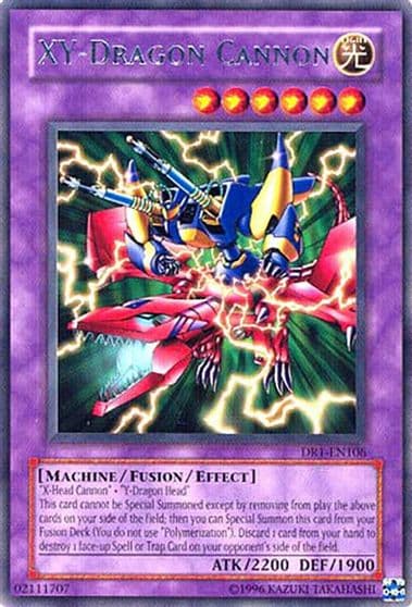 XY Dragon Cannon Dark Revelation Volume 1 Yu-Gi-Oh! card