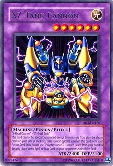 XZ Tank Cannon Dark Revelation Volume 1 Yu-Gi-Oh! card