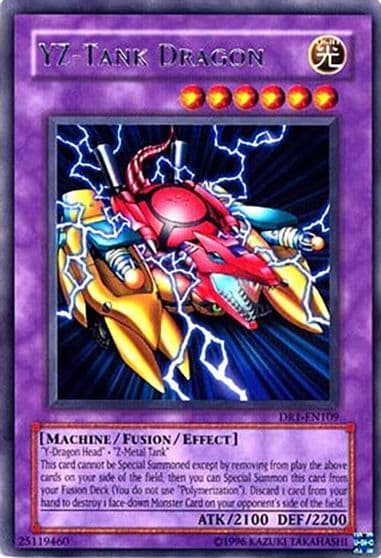 YZ Tank Dragon Dark Revelation Volume 1 Yu-Gi-Oh! card