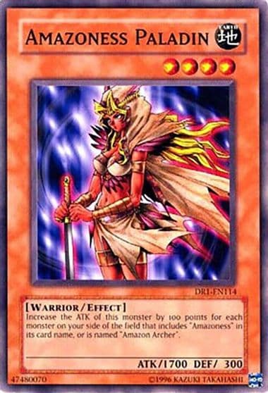 Amazoness Paladin Dark Revelation Volume 1 Yu-Gi-Oh! card