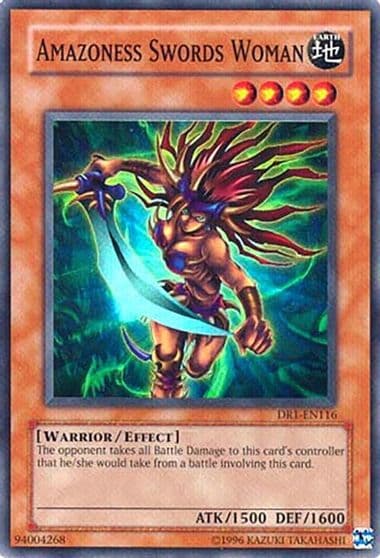 Amazoness Swords Woman Dark Revelation Volume 1 Yu-Gi-Oh! card