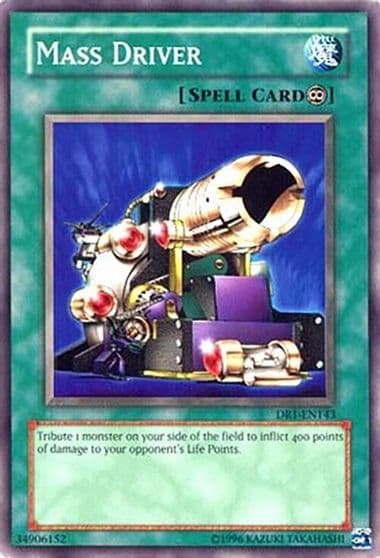 Mass Driver Dark Revelation Volume 1 Yu-Gi-Oh! card