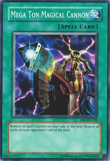 Mega Ton Magical Cannon Dark Revelation Volume 1 Yu-Gi-Oh! card