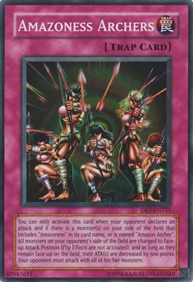 Amazoness Archers Dark Revelation Volume 1 Yu-Gi-Oh! card