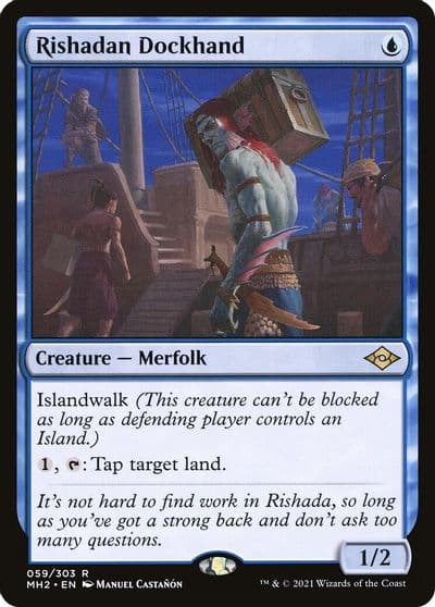 Rishadan Dockhand Modern Horizons 2 Magic card