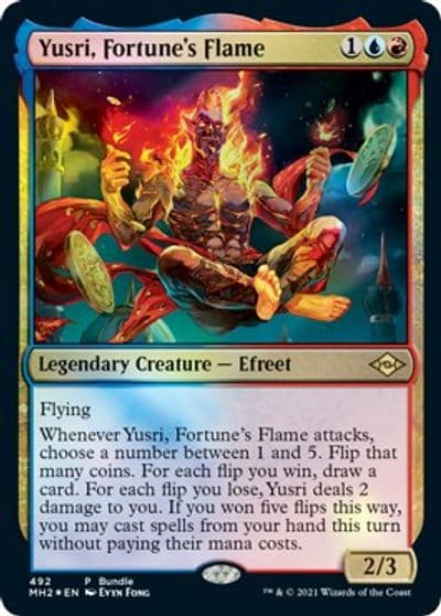 Yusri Fortunes Flame MH2 Bundle Unique and Miscellaneous Promos Magic card