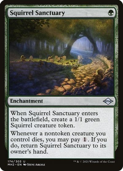 Squirrel Sanctuary Modern Horizons 2 Magic card