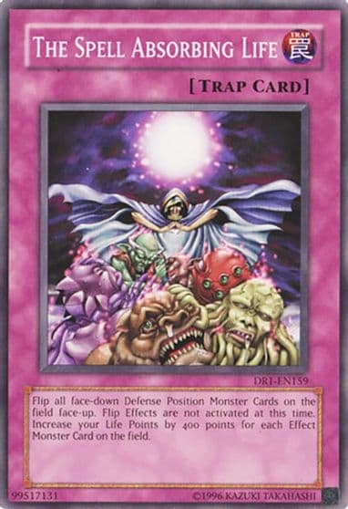 The Spell Absorbing Life Dark Revelation Volume 1 Yu-Gi-Oh! card