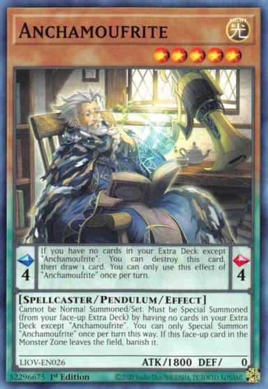 Anchamoufrite Lightning Overdrive Yu-Gi-Oh! card