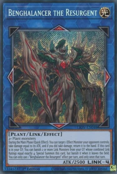 Benghalancer the Resurgent Lightning Overdrive Yu-Gi-Oh! card