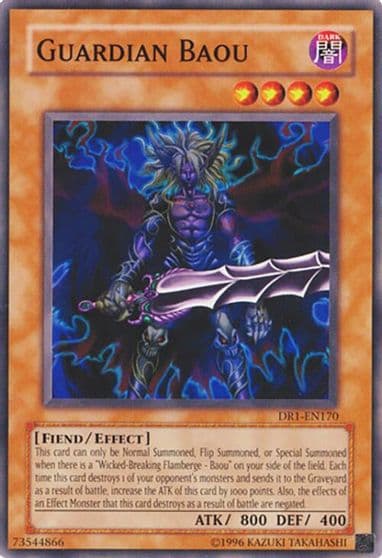 Guardian Baou Dark Revelation Volume 1 Yu-Gi-Oh! card