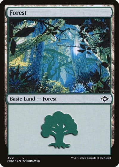 Forest 490 Modern Horizons 2 Magic card