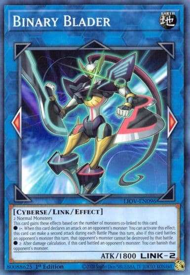 Binary Blader Lightning Overdrive Yu-Gi-Oh! card