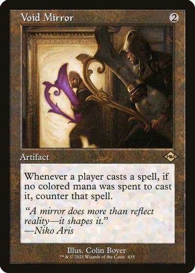 Void Mirror Retro Frame Modern Horizons 2 Magic card