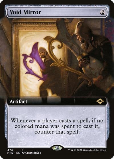 Void Mirror Extended Art Modern Horizons 2 Magic card
