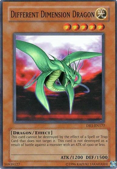 Different Dimension Dragon Dark Revelation Volume 1 Yu-Gi-Oh! card