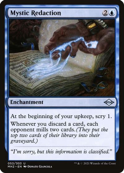 Mystic Redaction Modern Horizons 2 Magic card