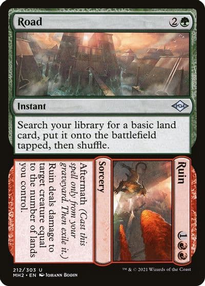 Road Ruin Modern Horizons 2 Magic card