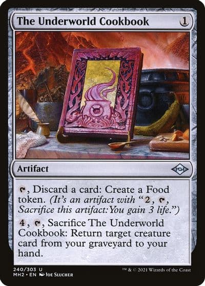 The Underworld Cookbook Modern Horizons 2 Magic card