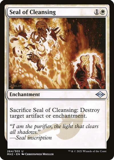 Seal of Cleansing Modern Horizons 2 Magic card