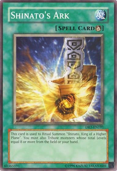 Shinatos Ark Dark Revelation Volume 1 Yu-Gi-Oh! card