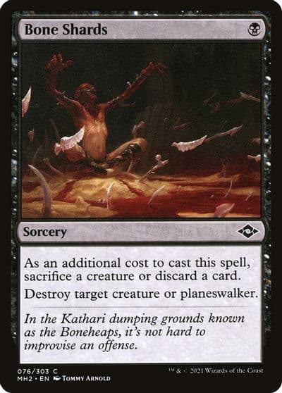 Bone Shards Modern Horizons 2 Magic card