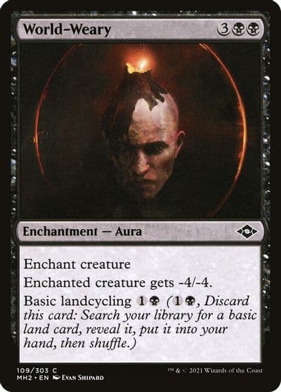 World Weary Modern Horizons 2 Magic card